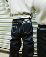 DISC RAW DENIM JEANS [14OZ]