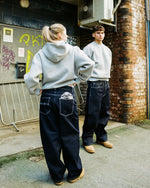 DISC RAW DENIM JEANS [14OZ]