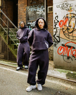 DISC BAGGY JOGGERS NAVY [630GSM]