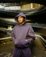 DISC HOODIE NAVY [630GSM]