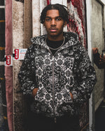 BLAZE Tapestry Zip-Up Hoodie