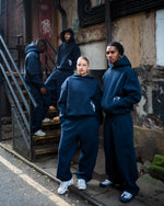 DISC HOODIE NAVY [630GSM]