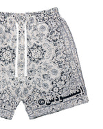 BLAZE Tapestry Shorts WHITE