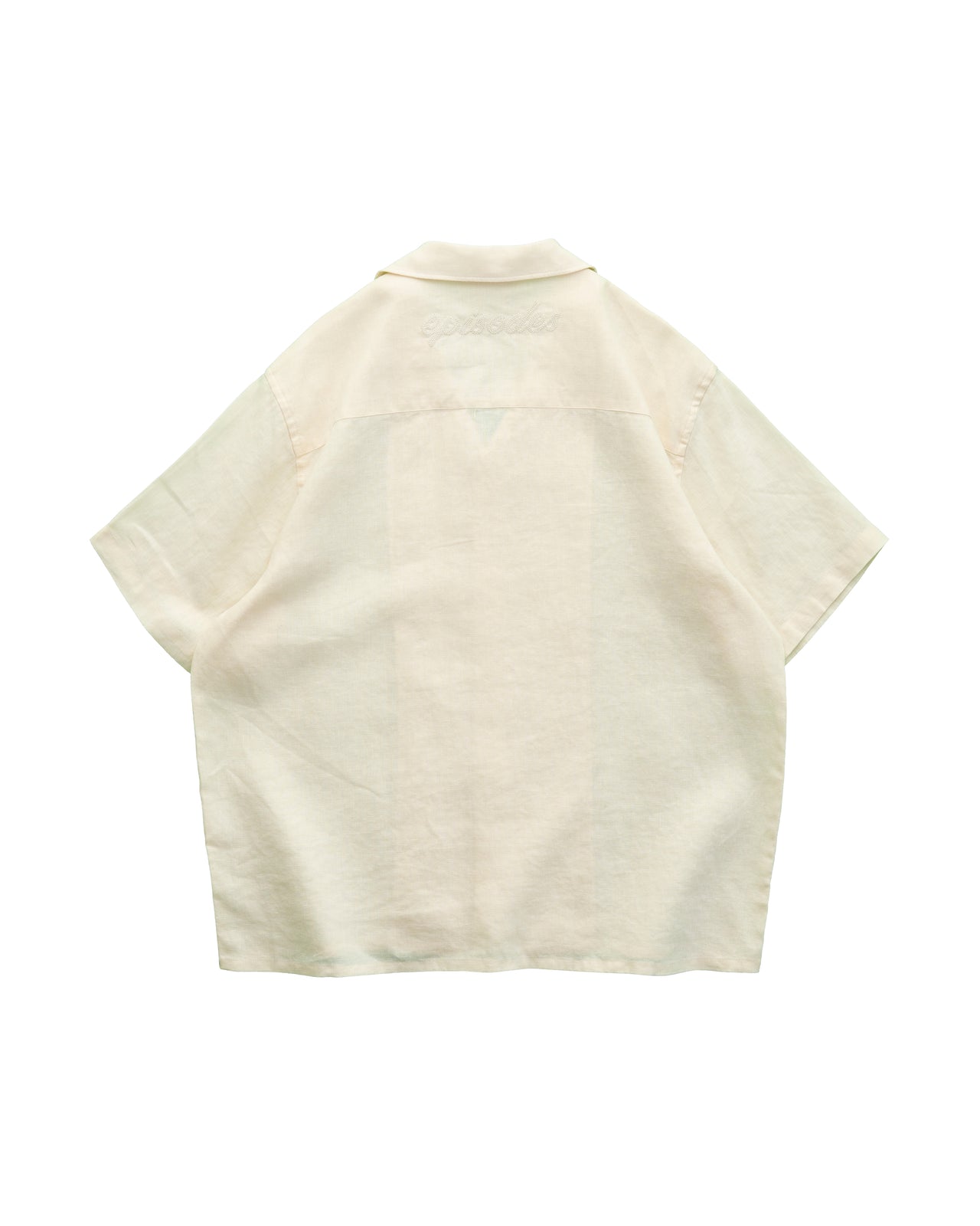 Episodes Cream Linen Shirt