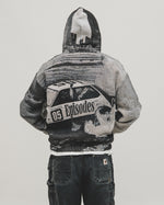DRIFT Tapestry Zip-Up Hoodie MONO