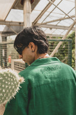 Episodes Green Linen Shirt