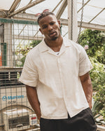 Episodes Cream Linen Shirt