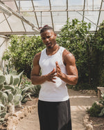 Essential White Vest