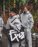 Disc Hoodie Grey [630GSM]