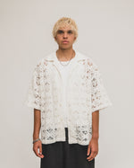 House of Cards White Lace Shirt