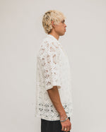 House of Cards White Lace Shirt