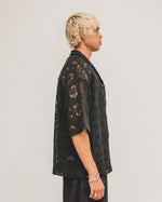 House of Cards Black Lace Shirt