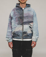 DRIFT Tapestry Zip-Up Hoodie