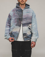 DRIFT Tapestry Zip-Up Hoodie