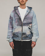 DRIFT Tapestry Zip-Up Hoodie