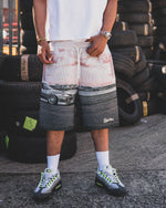 SKYLINE TAPESTRY BAGGY SHORTS