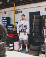 SKYLINE TAPESTRY BAGGY SHORTS