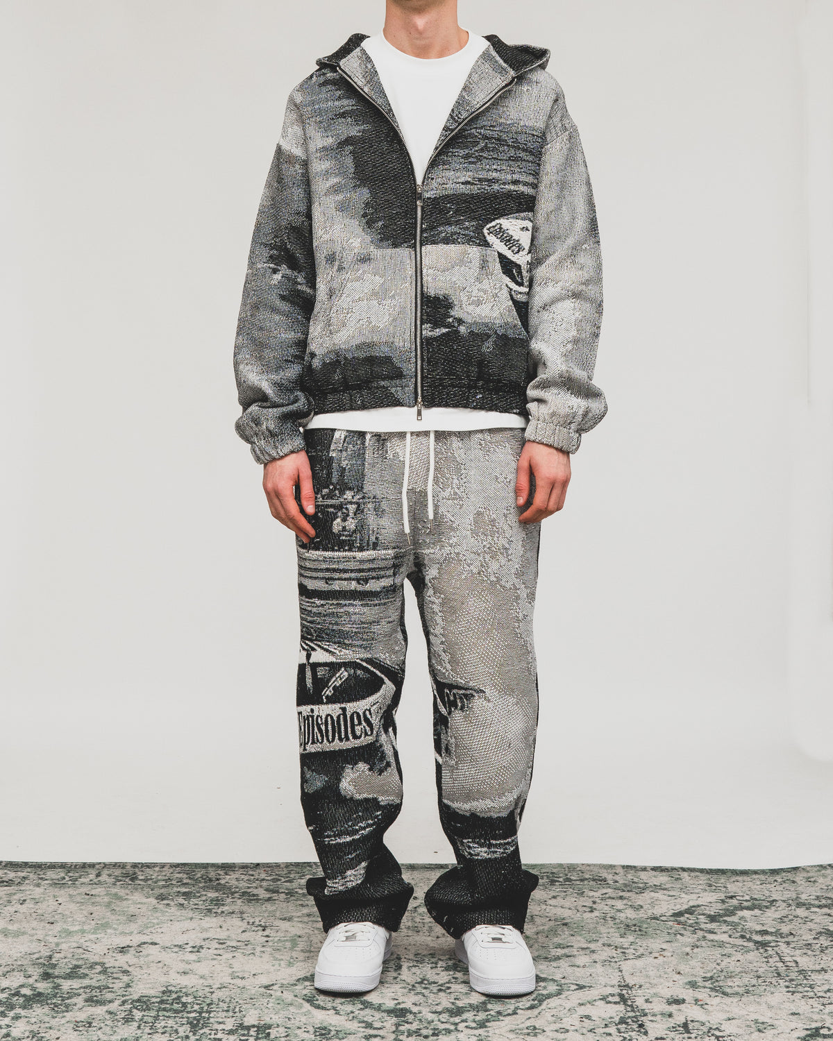 DRIFT Tapestry Zip-Up Hoodie MONO - The Episodes Project