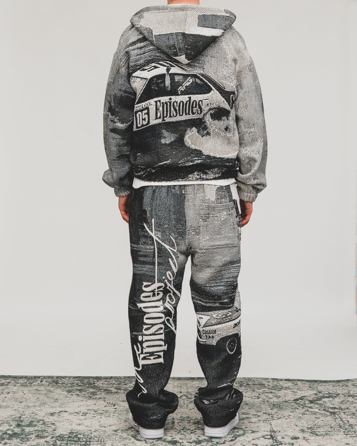 DRIFT Tapestry Zip-Up Hoodie MONO - The Episodes Project