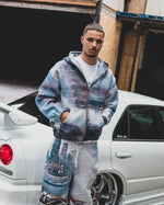 DRIFT TAPESTRY ZIP-UP HOODIE [v2]