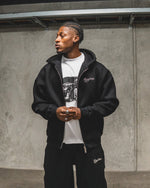 TAG ZIP-UP HOODIE [630GSM]