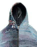 'DRIFT' Tapestry Zip-Up Hoodie