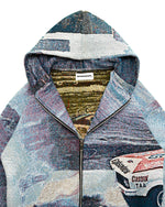 DRIFT Tapestry Zip-Up Hoodie
