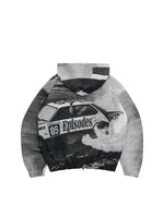 DRIFT TAPESTRY ZIP-UP HOODIE [v2]
