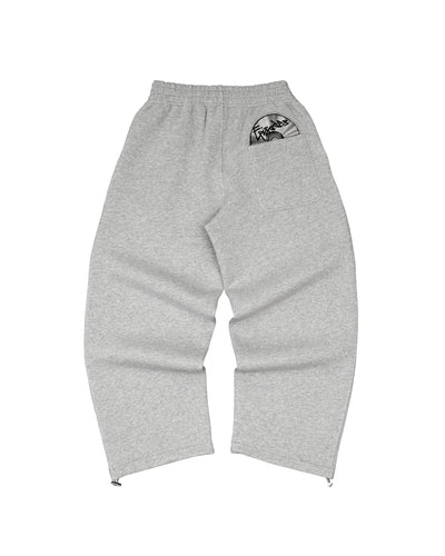 Disc Baggy Joggers Grey [630GSM]