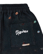 BRAKE-LIGHTS TAPESTRY BAGGY SHORTS
