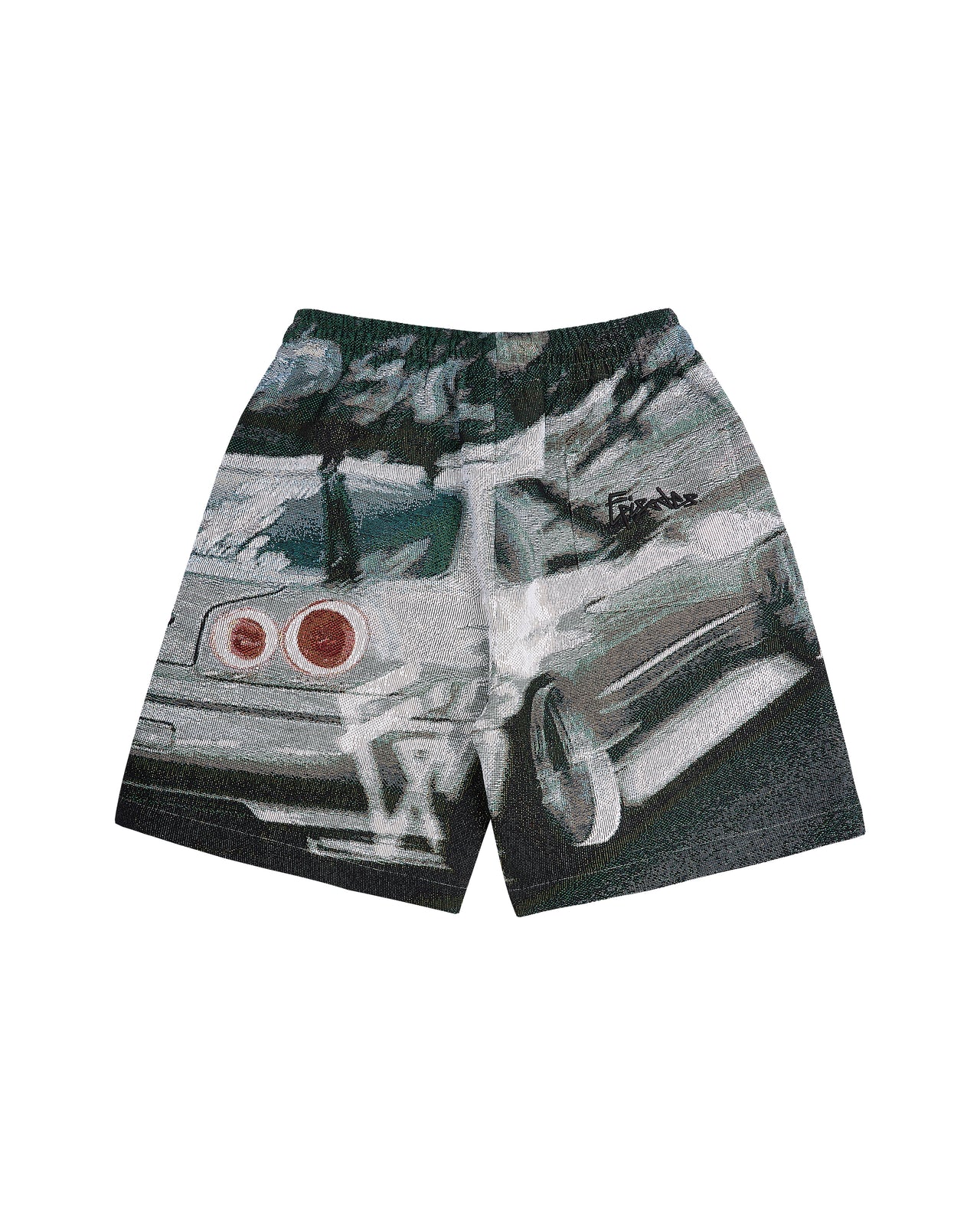 SKYLINE TAPESTRY BAGGY SHORTS