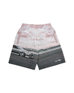 SKYLINE TAPESTRY BAGGY SHORTS