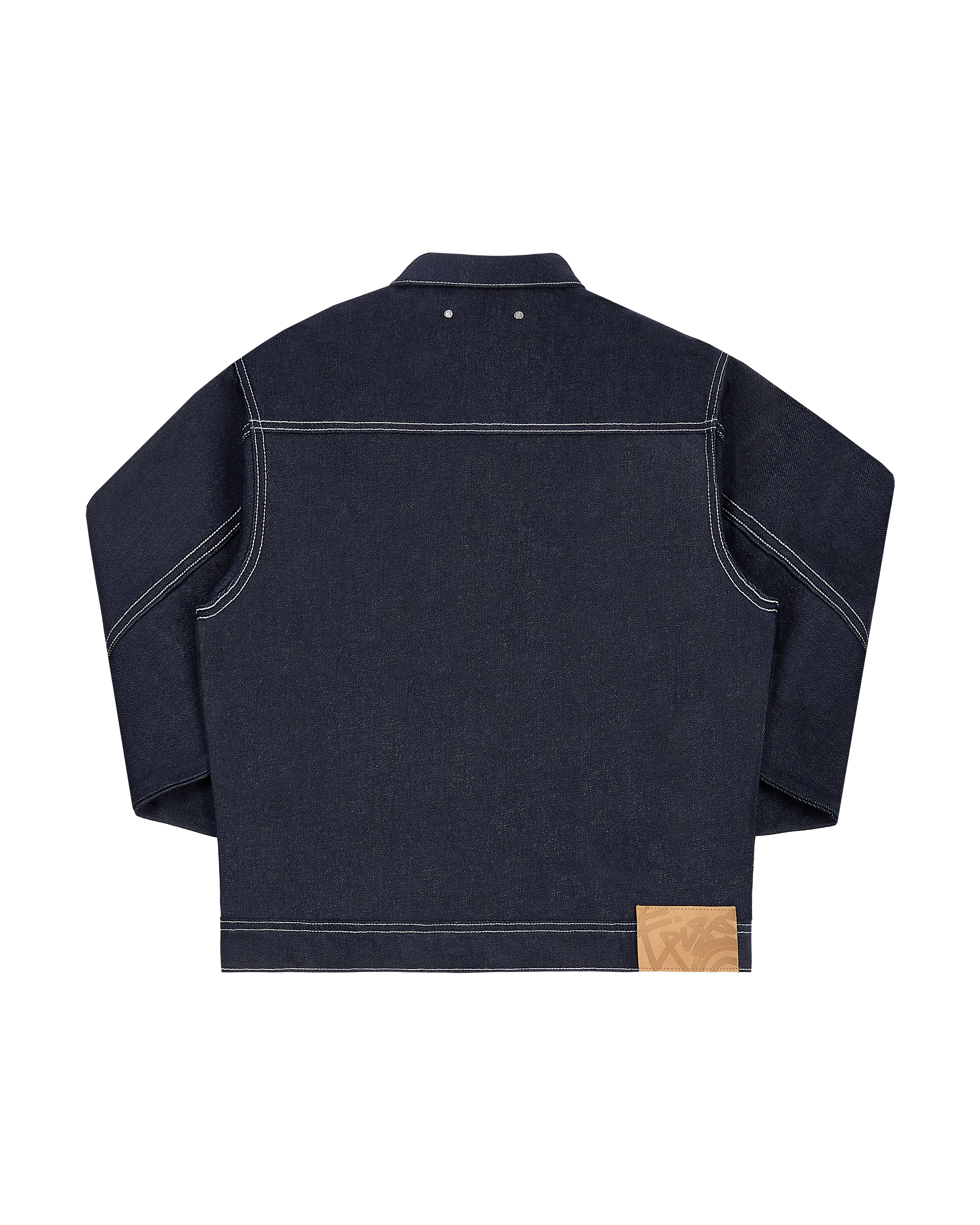 DISC RAW DENIM JACKET [14OZ] - The Episodes Project