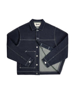 DISC RAW DENIM JACKET [14OZ]