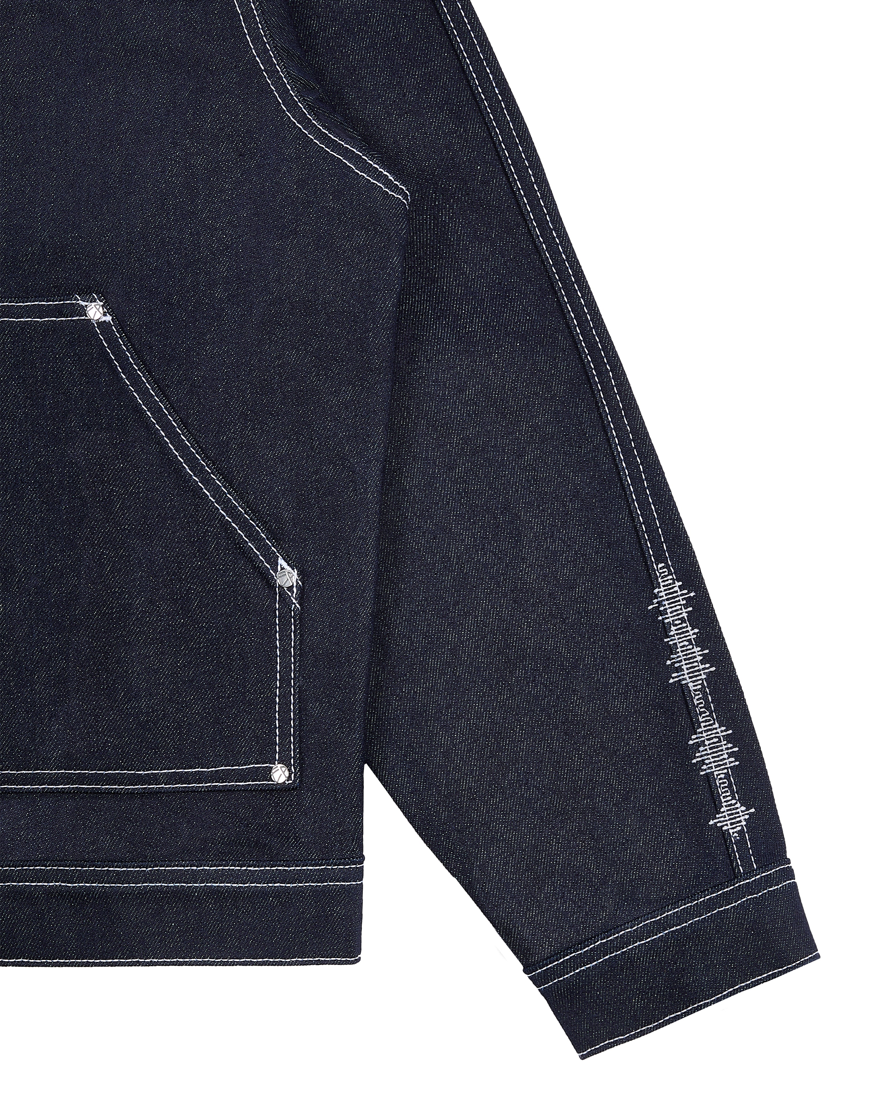 DISC RAW DENIM JACKET [14OZ] - The Episodes Project