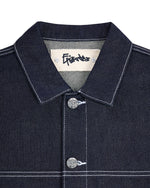 DISC RAW DENIM JACKET [14OZ]