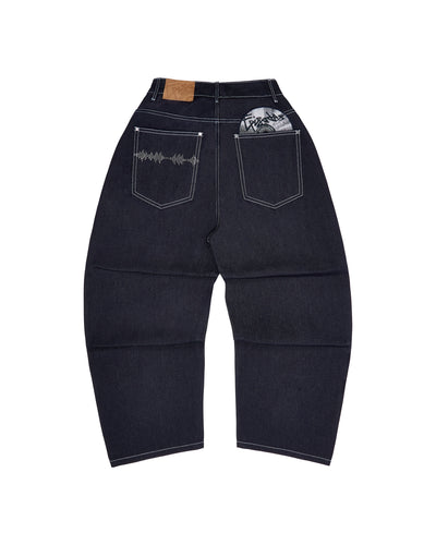 DISC RAW DENIM JEANS [14OZ]