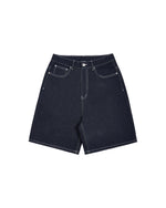 DISC RAW DENIM SHORTS [14OZ]