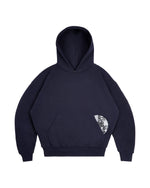 DISC HOODIE NAVY [630GSM]