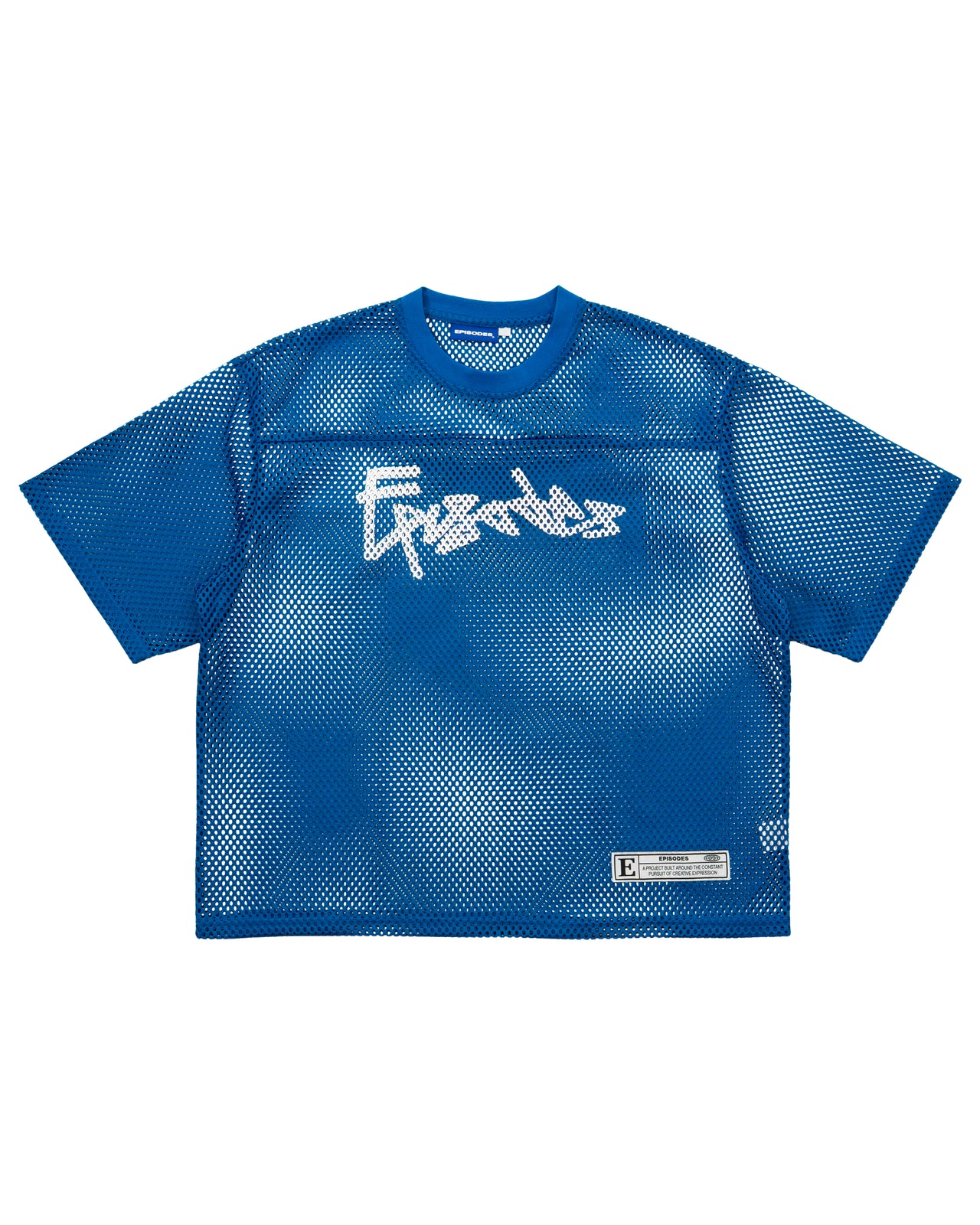 TAG MESH JERSEY COBALT