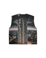 [CITYSCAPE] REVERSIBLE PUFFER VEST