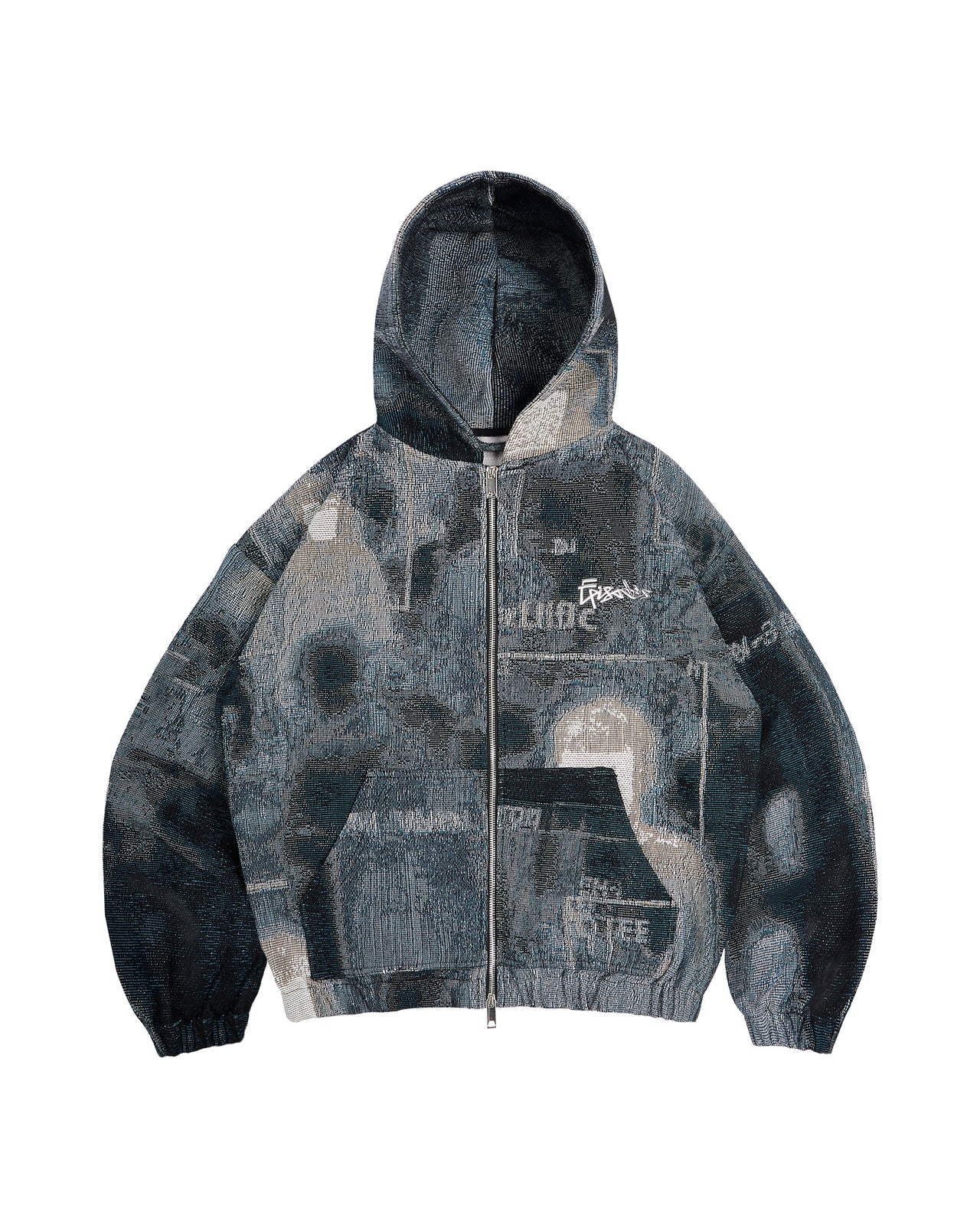 CCTV TAPESTRY HOODIE