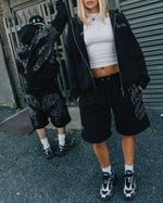 'EARN YOUR STRIPES' TAPESTRY HOODIE