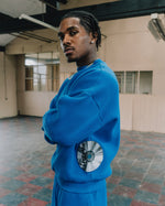 DISC SWEATSHIRT COBALT [630GSM]