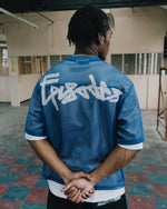 TAG MESH JERSEY COBALT