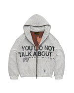 FIGHT CLUB Tapestry Zip-Up Hoodie