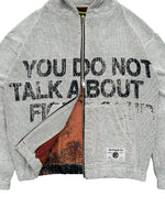 FIGHT CLUB Tapestry Zip-Up Hoodie