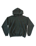 Hand Print Hoodie Black
