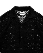 House of Cards Black Lace Shirt
