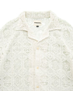 'House of Cards' White Lace Shirt